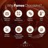 Set 4 Pack 2 Lb. Holiday Chocolate Gift - Dairy Free, Vegan Chocolate Covered Almonds, Wrapped Caramels, Sour Jelly