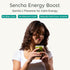 100 2.65 oz Yu Tea Organic Sencha Green Tea Powder, Servings | Rich in Antioxidants, EGCG, & L-Theanine | Pure Japanese