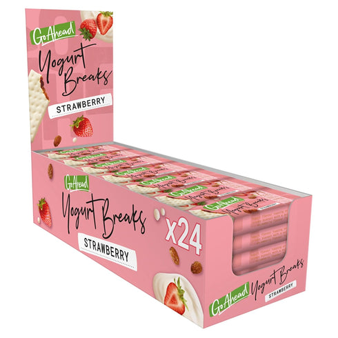 Go Ahead Twinpack 35 (Pack 24) Strawberry Yogurt Breaks g