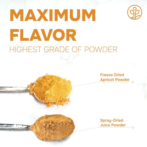 3.2 3.5 Jungle Powders Freeze Dried Strawberries Organic USDA Certified Strawberry Slices Ounce Bag + Apricot Powder