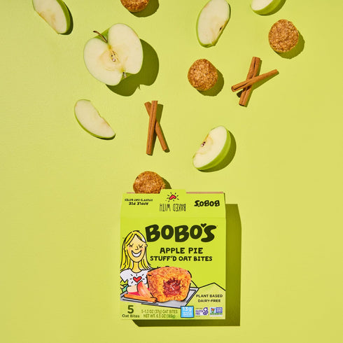 Pack 30 Bobo's Apple Pie Bite, Gluten Free, Non-GMO, Whole Grain Oats, of | Snack Bars | On-the-Go | Made with Simple
