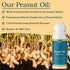 3 Baar Expeller, Cold Pressed Peanut Oil from Roasted Peanuts Grown in The United States - Kosher - GMO and Solvent