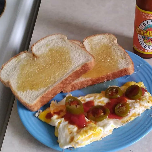 5oz (Pack 3) Dave's Gourmet Hurtin' Habanero Hot Sauce - Balanced Moderate Heat with Habanero, Garlic & Spices - Hot