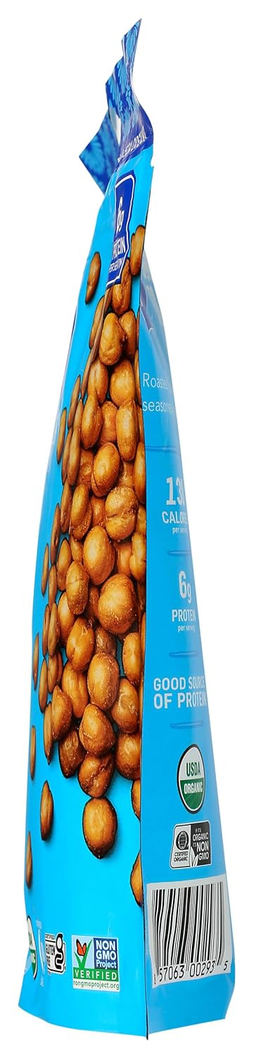 SAFFRON ROAD Organic Chickpeas Sea Salt, 5.4 Ounce