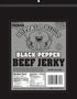 2.6oz Packs (3 packs Buffalo Bills Premium Black Pepper Beef Jerky of black pepper smoked jerky)