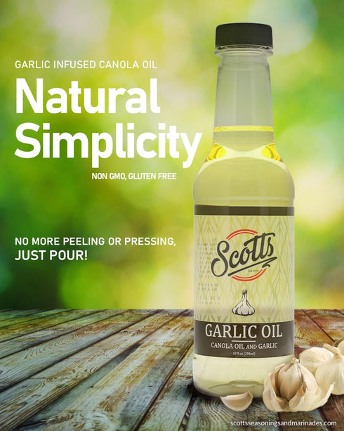SCOTTS FOOD PRODUCTS Pack Scott's Garlic Oil Twin