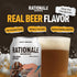 6 Pack 12oz Rationale Brewing Non Alcoholic Beer, Kolsch Style, Craft NA Beer, Low Calorie Zero-Alcohol Alternative