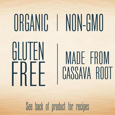 18 (Pack 2) Arrowhead Mills Organic Gluten Free Tapioca Flour, Ounce