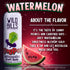 12 Oz 12 Pack Wild Bills Watermelon Ring Pop Craft Soda Pop Soft Drinks - Pure Cane Sugar, No HFCS, Caffeine Free