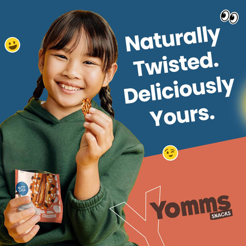 Yomms 3.5 oz, 3.5oz Nutty Chia Glazed Whole Pecan Halves, Gluten-Free & Non-GMO Healthy Dessert Snack Low Sugar Chia