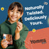 Yomms 3.5 oz, 3.5oz Nutty Chia Glazed Whole Pecan Halves, Gluten-Free & Non-GMO Healthy Dessert Snack Low Sugar Chia