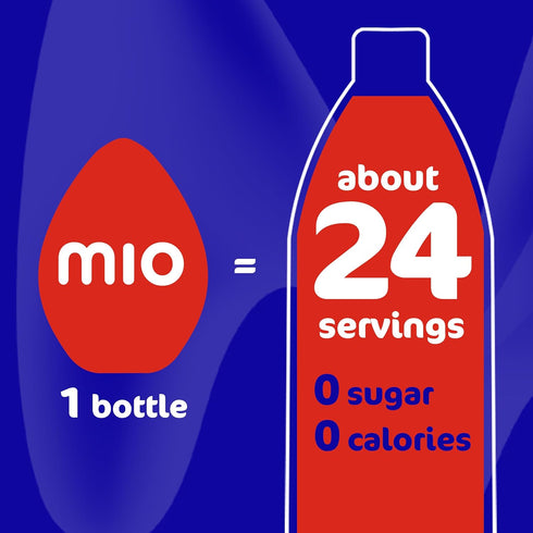 3.24 oz mio Energy Black Cherry Naturally Flavored with other natural flavor Liquid Water Enhancer, fl Bottle