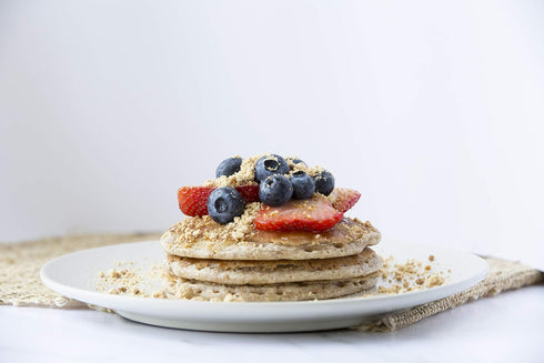10.5 oz [3 PASOKIN | Peanut Butter Crumbs | Gluten Free, Vegan, All Natural Peanut Butter Topping, Made in USA, Jar