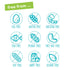 12 Packs Gummy YumEarth Easter Egg Hunt Kit - Eggs with Individually Wrapped Candy Snack - Organic Fruits & Jelly Beans