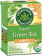 Traditional Medicinals Organic Green Tea Ginger Herbal Tea, Promotes Healthy Digestion, 16 Tea Bags