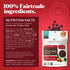 8oz Navitas Organics Organic Bittersweet Cacao Wafers, Organic, Fairtrade, Non-GMO, Gluten-Free