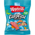 Maynards Bassetts 130g (Pack 10) Fizzy Fish Soft Jellies Sweets Bag
