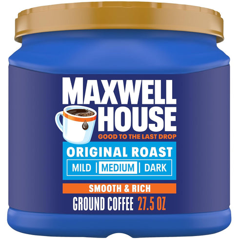Maxwell House 27.5oz Ground Coffee, Medium Original Roast
