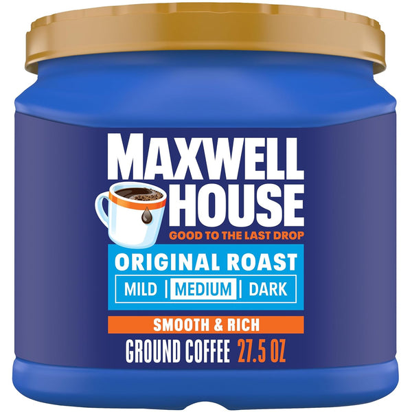 Maxwell House 27.5oz Ground Coffee, Medium Original Roast