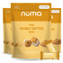 Numa Foods Mini Peanut Butter Bars Vegan, Low Sugar, High Protein, All