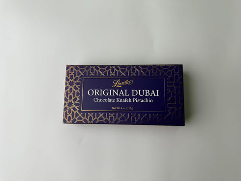 Lovetta Chocolate (1 Pack) Lovetta Dubai Chocolate Bar Pistachio Knafeh - Luxury Rich Milk Chocolate, Individually