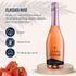 45 (25.4 Oz) Lyre's Non Alcoholic Classico Ros Sparkling, Alcohol Free Pink Sparkling, Award-Winning, Vegan Friendly