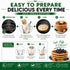 15g 100 2g 7 (1 Nutmeg State Nutrition - Protein Pancakes and Waffle Mix, Low Carb, Protein, Calories, Sugar, Servings