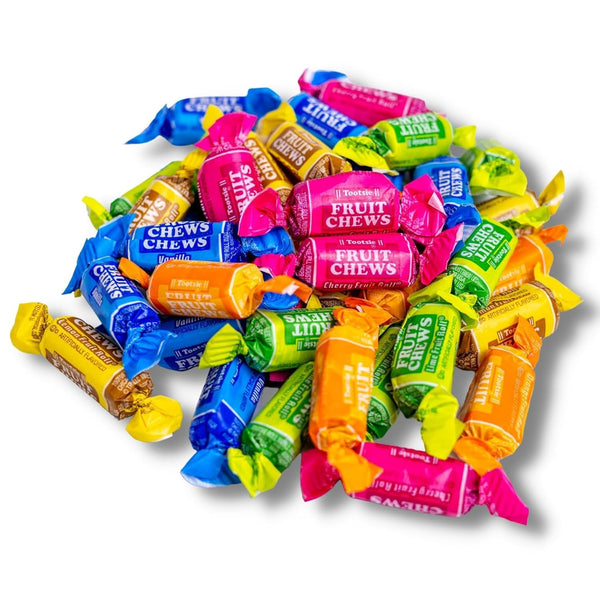 Fruit Chews - 5 Pound Bag - Assorted Candy - Chewy, Fruity