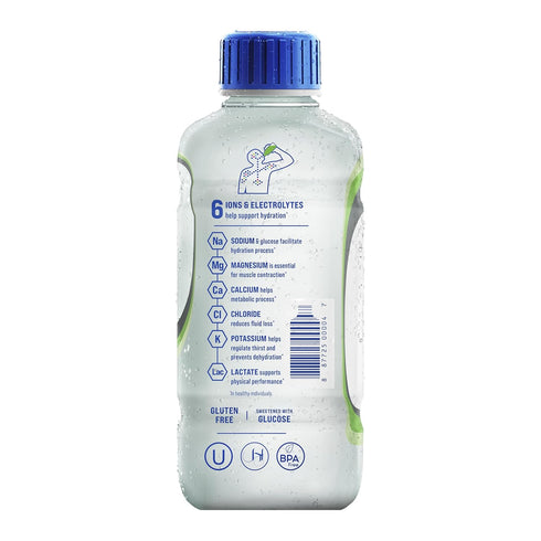 21 Oz (Pack 12) Electrolit, Electrolyte Beverage, Coconut, Fl bottle