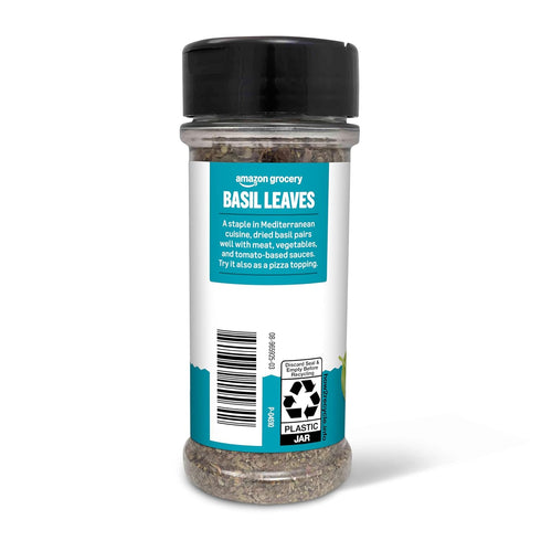 0.95 Oz (Pack 2) Amazon Grocery, Basil Leaves
