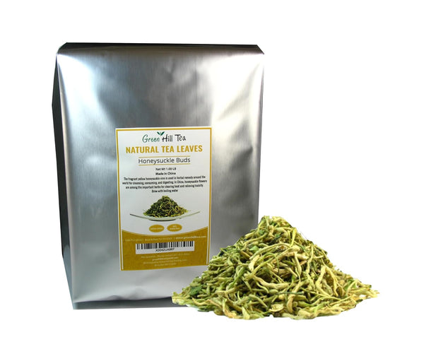 Greenhilltea traditional health herbs, Honey suckle dried herbal tea honeysuckle Caffeine free16