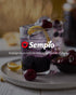 (30.4 oz 900mL) SEMPIO Black Rice Vinegar Drink Rubus & Wild Grape Fermented Brown Rice, Vegan, Naturally Concentrated