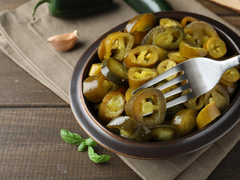 12 2 Pack Laffitte's Sweet Candied Jalapeno Pepper Slices Ounce Jar | Perfect Over Your Favorite Cheese