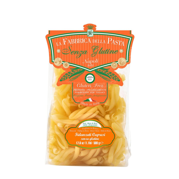 La Fabbrica della Pasta Gluten Free Fidanzati Capresi 500 Grams (1.1 lb)