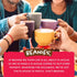 (Pack 100 Beanies Double Chocolate Flavoured Instant Coffee Sticks of Single Serve Sachets) Rich Cocoa Flavour