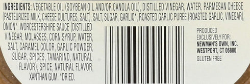 16 oz Newman's Own Parmesan & Garlic Salad Dressing