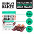 Brooklyn Biltong Air Dried Beef Snack, South African Jerky (8 oz, Pack of 1) - Whole30, Paleo, Keto, Gluten Free, Sugar