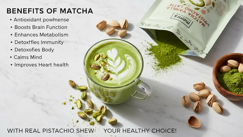 memra Matcha Pistachio Vanilla Latte