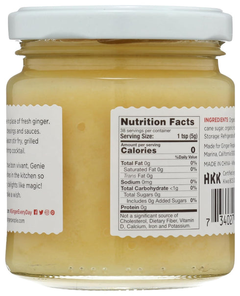 6.7 oz Ginger People Organic Minced Ginger