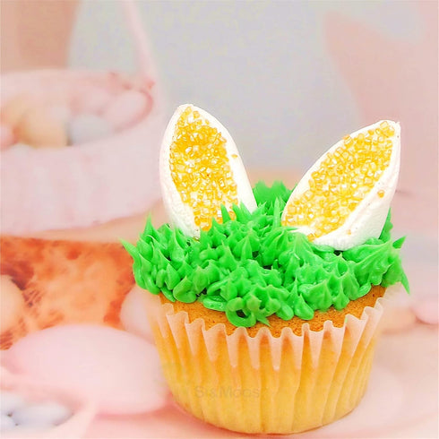 Rimmer 3.5 OZ SE Si&Moos Yellow Sanding Sugar Yellow Edible Sparkling Sprinkles Sanding Sugar Crystals for Cookie