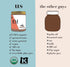 6 oz Pack JEM Organics Cashew Cardamom Almond Nut Butter, Organic, All Natural, Gluten-Free, Vegan, Paleo, Keto Snack