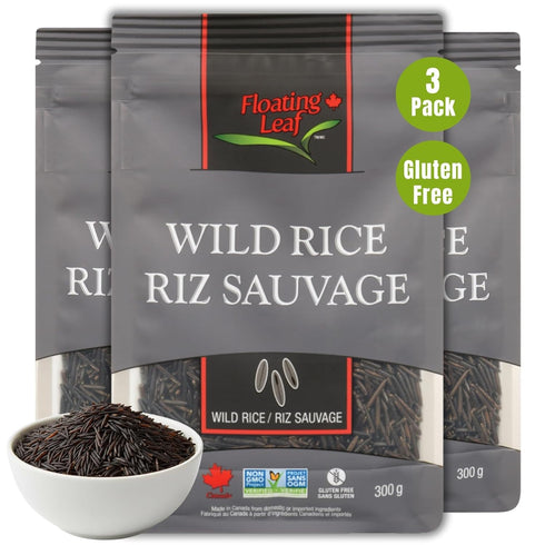Floating Leaf Pure Wild Rice - Non-GMO & Gluten free Rice |
