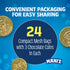 (24 Manischewitz Milk Chocolate Gold Coins, Hanukkah Gelt Mesh Bags) Individually Wrapped Perfect for Chanukah | St.