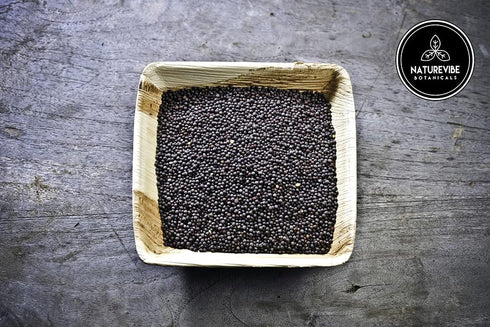 5lb 5lbs| Naturevibe Botanicals Black Mustard Powder and Corn Flour Bulk Combo