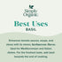 0.54 Simply Organic Pure Egyptian Basil Leaf, Ounce Bottle, Cut and Sifted, Herbaceous and Aromatic, Popular on Pizza