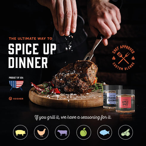 Set 20 Set, Grilling Spice Grill Seasoning Gifts, Unique Spices and Seasonings Jars Gift BBQ Gifts For Men, Dad