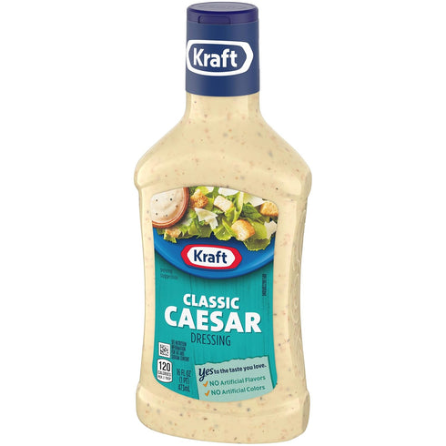 Kraft (16 oz Pack 6) Classic Caesar Salad Dressing fl Bottles