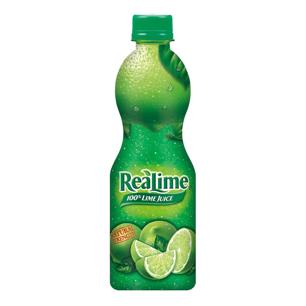 ReaLemon ReaLime 100% Lime Juice, 8 Fluid Ounce Bottle