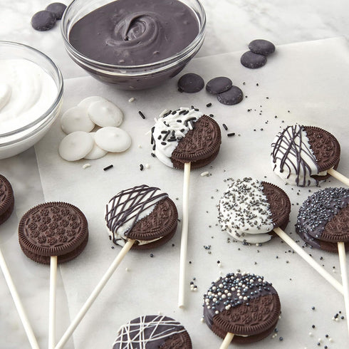 Buha Sweets 20 Bulk Black Candy Melts Ounce - Vanilla Flavor Baking & Candy Coating Melting Wafers for Dipping