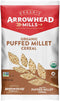Arrowhead Mills Organic Puffed Millet Cereal, 6 Ounce Bag (Pack of 12)